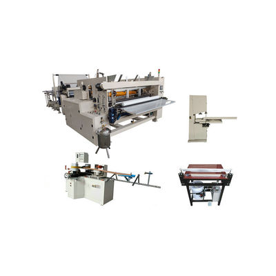 Máquina de madera Coreless de la fabricación de papel seda de la pequeña escala del PLC de la plataforma