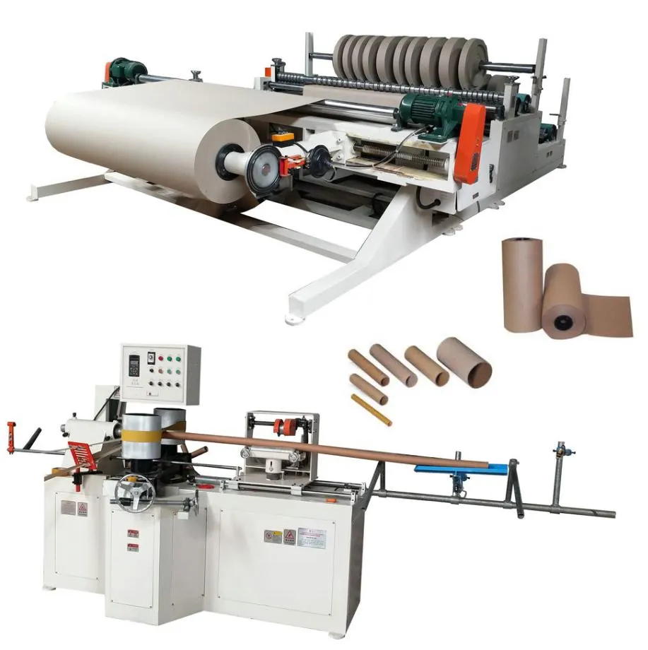 Máquina de recirculación y corte de rollos de papel Kraft de alta velocidad 2