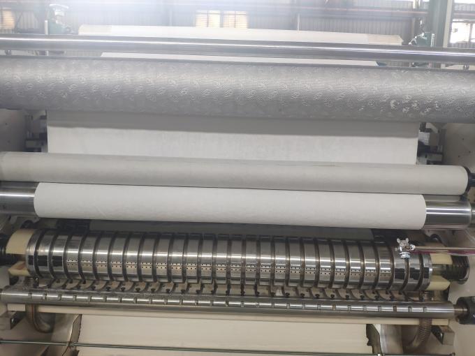 Máquina de plegado de papel para toallas de mano con plegado en "N" y línea de producción con embolsado fácil 3
