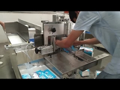 Máquina semiautomática de embalaje de papel para servilletas