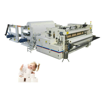 200 ~ 230m/min Máquina de fabricación de papel higiénico totalmente automática para uso en fábricas
