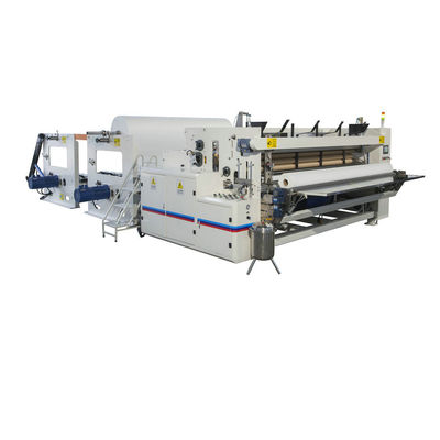 Máquina de procesamiento de papel higiénico de alta velocidad / maxi roll de tipo envoltorio automático