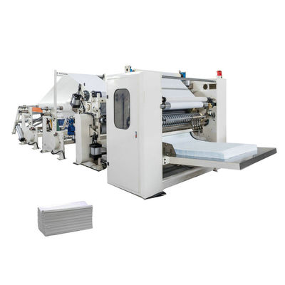 Máquina de fabricación de toallas de mano de N-plegado totalmente automática para fábrica de papel de tejido