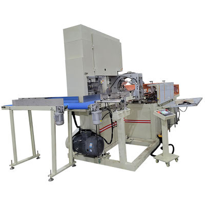 Máquina de corte automática de diámetro completo 150-400mm de papel maxi toalla de rollo de banda de la sierra