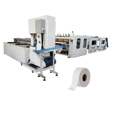 Línea de producción automática de papel higiénico maxi para pequeñas empresas