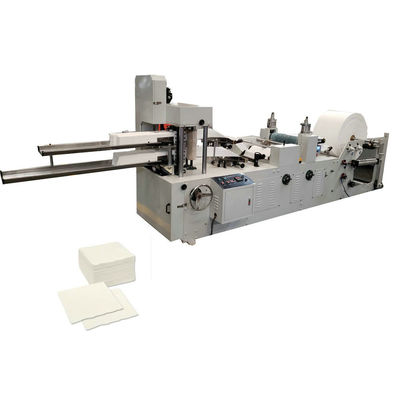 Máquina de plegado de servilletas de papel industrial de cuarto de velocidad y gran capacidad para fábricas de tejidos