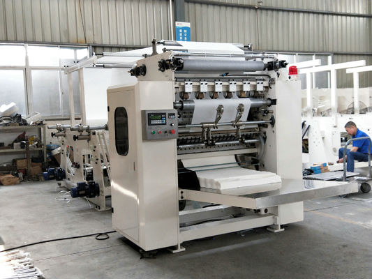 Máquina automática de fabricación de papel de tejido facial de doble V 100-230 mm ajustable