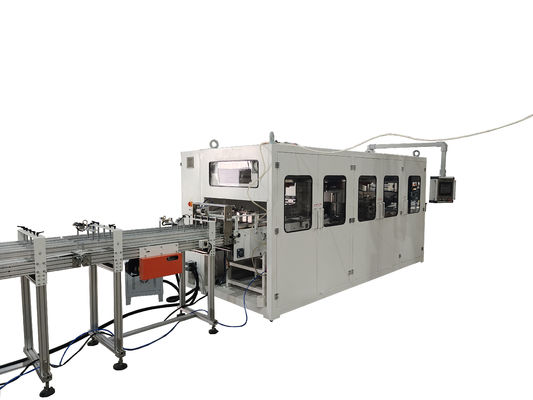 Máquina de embalaje de papel higiénico totalmente automático de 10 rollos