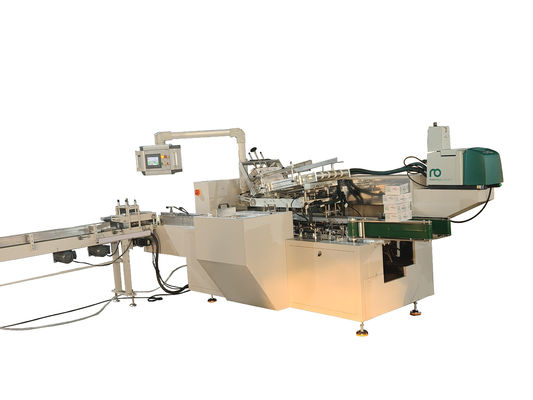 Máquina de embalaje de caja de papel de sellado de tejido facial totalmente automática