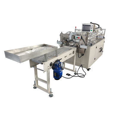 Máquina de embalaje de rollos de papel higiénico semiautomático y medio fácil de operar