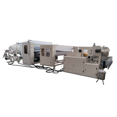Laminado de pegamento de buena calidad papel higiénico pequeño rollo máquina de fabricación de toallas de cocina máquina de rebobinado