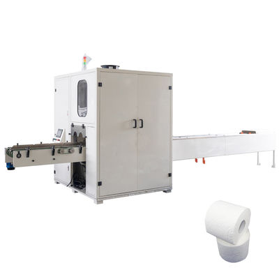 Máquina cortadora de troncos de papel de cocina y rollo de papel higiénico pequeño de doble canal y alta velocidad