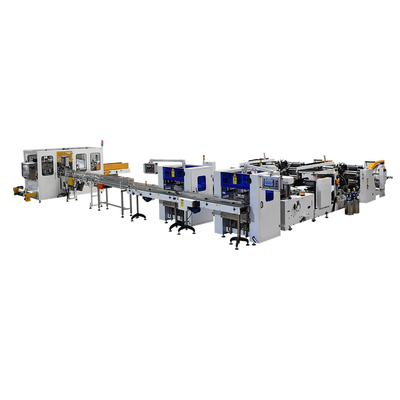 Máquina de papel de servilletas con impresión a 2 colores a precio de fábrica, máquina para fabricar pañuelos de papel con laminación