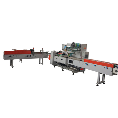 Máquina de embalaje de papel higiénico pequeño de alta velocidad de 150-200 rollos / máquina de embalaje de toallas de cocina