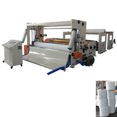 Máquina neumática de la fabricación de papel de papel higiénico de la sincronización 15KW rollo enorme